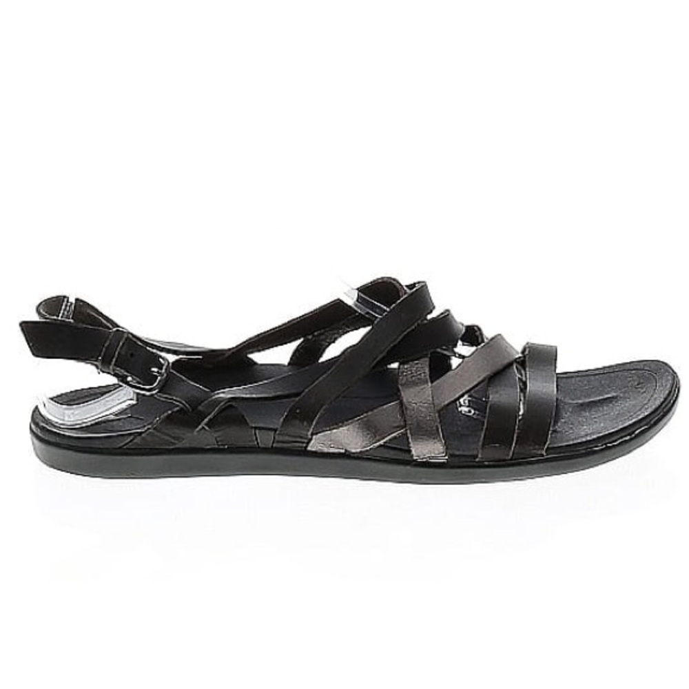 Black Olukai Sandals - 8
